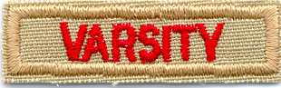 Varsity Scout strip