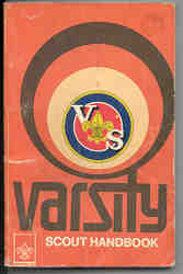 Varsity Scout Handbook, 1st edition, 1 & 2nd printing