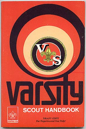 Varsity Scout Handbook, 1st edition, 3rd printing